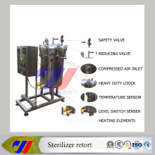 Small Electric Autoclave Sterilizer Retort with Paperless Recorder